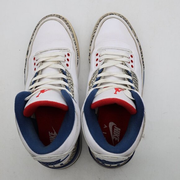 Nike Air Jordan 3 Retro OG Mid True Blue 2016 Men's US Size 10.5 Sneakers - Picture 9 of 12